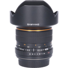 Tweedehands Samyang 14mm f/2.8 ED AS IF UMC Canon CM3340