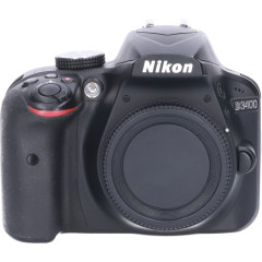 Tweedehands Nikon D3400 Body Zwart CM3636