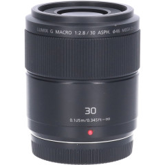 Tweedehands Panasonic Lumix G Macro 30mm f/2.8 ASPH Mega OIS - Zwart CM3735