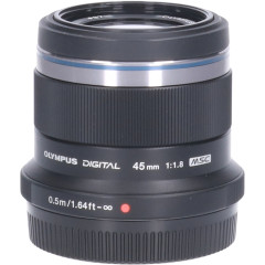 Tweedehands Olympus M.Zuiko Digital ED 45mm f/1.8 - Zwart CM3779