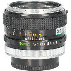 Tweedehands Canon 50mm f/1.4 FD S.S.C. CM3815