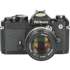 Tweedehands Nikon FE Body met 50mm F/1.4 CM3846