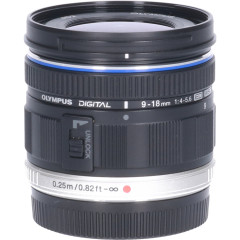 Tweedehands Olympus M.Zuiko Digital ED 9-18mm f/4.0-5.6 CM4098