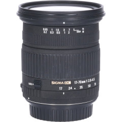 Tweedehands Sigma 17-70mm f/2.8-4.5 AF Dc Canon CM4118