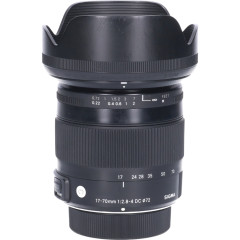 Tweedehands Sigma 17-70mm f/2.8-4.0 DC OS HSM Macro Contemporary Nikon CM4323