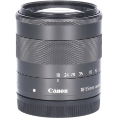 Tweedehands Canon EF-M 18-55mm f/3.5-5.6 IS STM CM4333