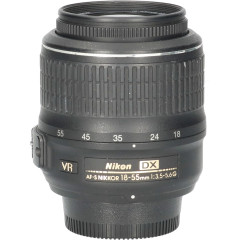 Tweedehands Nikon 18-55mm f/3.5-5.6 AF-S G DX VR CM4598