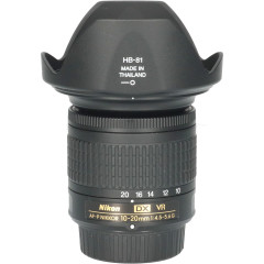 Tweedehands Nikon AF-P 10-20mm f/4.5-5.6G VR CM4731