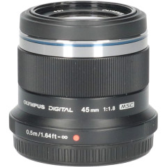 Tweedehands Olympus M.Zuiko Digital ED 45mm f/1.8 - Zwart CM4855