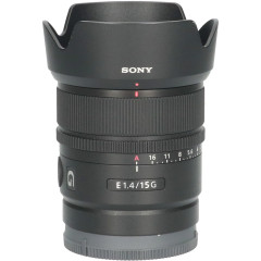 Tweedehands Sony E 15mm f/1.4 G CM4915
