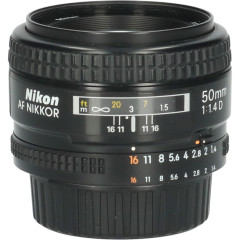 Tweedehands Nikon AF 50mm f/1.4D CM5254