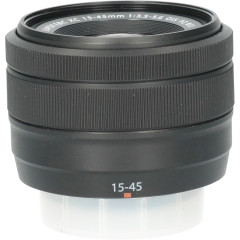 Tweedehands Fujifilm XC 15-45mm f/3.5-5.6 OIS PZ Zwart CM6063