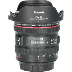 Tweedehands Canon EF 8-15mm f/4.0L Fisheye USM CM6380
