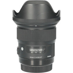 Tweedehands Sigma 24mm f/1.4 DG HSM Art Canon CM6660