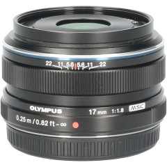 Tweedehands Olympus M.Zuiko Digital ED 17mm f/1.8 - Zwart CM6752