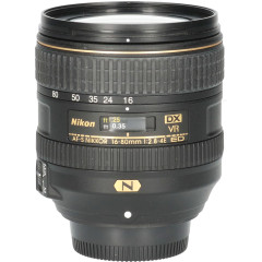 Tweedehands Nikon AF-S 16-80mm f/2.8-4.0 ED VR DX CM7127