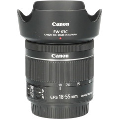 Tweedehands Canon EF-S 18-55mm f/4-5.6 IS STM CM7283