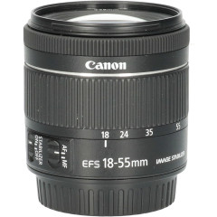 Tweedehands Canon EF-S 18-55mm f/4-5.6 IS STM CM7084