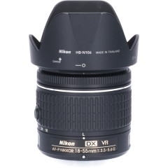 Tweedehands Nikon AF-P DX 18-55mm f/3.5-5.6G VR CM8902