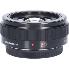 Tweedehands Panasonic Lumix G 20mm f/1.7 II - Zwart CM9179