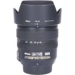 Tweedehands Nikon 18-70mm f/3.5-4.5G ED DX CM9477
