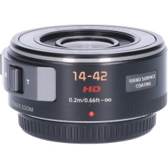 Tweedehands Panasonic Lumix G X Vario PZ 14-42mm f/3.5-5.6 Asph Zwart CM9715