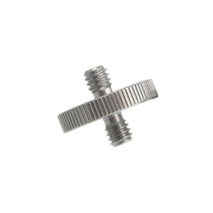Caruba Male to Male 1/4 inch Stainless Steel Adapter/Tripod / QR Plate Camera Coupler