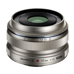 Olympus M.Zuiko Digital ED 17mm f/1.8 - Zilver