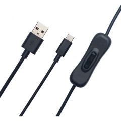 Obsbot USB-A naar USB-C met schakelaar