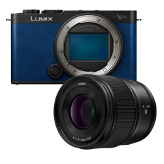 Panasonic Lumix S9 Blauw + 35mm f/1.8