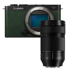 Panasonic Lumix S9 Groen + 70-300mm f/4.5-5.6 Macro O.I.S.