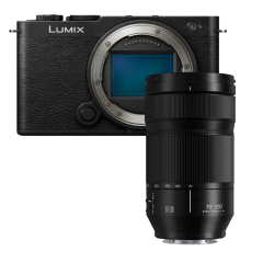 Panasonic Lumix S9 Zwart + 70-300mm f/4.5-5.6 Macro O.I.S.