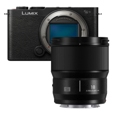 Panasonic Lumix S9 Zwart + 18mm f/1.8