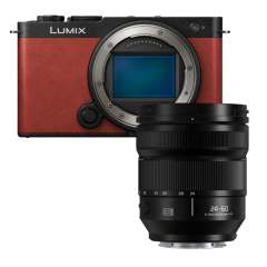 Panasonic Lumix S9 Rood + 24-60mm f/2.8