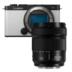 Panasonic Lumix S9 Wit + 28-200mm f/4-7.1 Macro O.I.S.