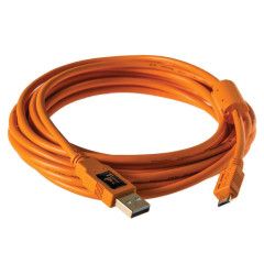 Tether Tools TetherPro USB 2.0 - Micro-B 5 pin (4,6m oranje)