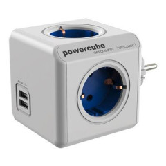 Allocacoc PowerCube Original USB Blauw