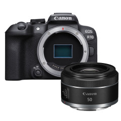 Canon EOS R10 + RF 50mm f/1.8 STM