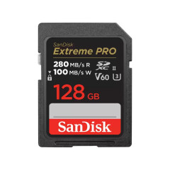 SanDisk Pro 128GB V60 UHS-II SD Cards 280/100MB/s