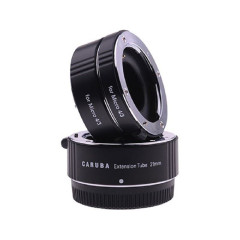 Caruba Tussenringen set voor Olympus Four Thirds Chroom