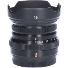Tweedehands Fujifilm XF 16mm f/2.8 R WR black CM8426