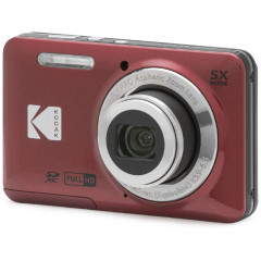 Kodak FZ55 5X Zoom CMOS FHD Li-ion Rood