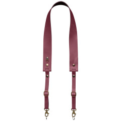 The Hantler Camera Neck strap Bordeaux red