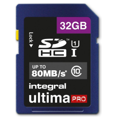 Integral 32GB SDHC UltimaPro 32GB SDHC UHS-I