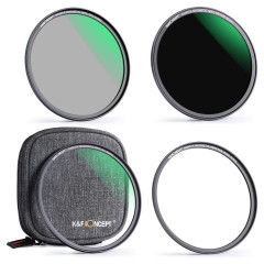 K&F Concept Magnetic Lensfilter-Kit CPL-ND-UV 82 mm