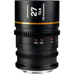 Laowa Nanomorph 27mm T2.8 1.5X S35 (Amber) (Cine) Sony E