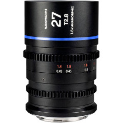 Laowa Nanomorph 27mm T2.8 1.5X S35 (Blue) (Cine) L-Mount