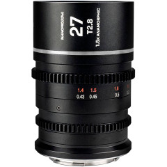 Laowa Nanomorph 27mm T2.8 1.5X S35 (Silver) (Cine) Arri PL+EF