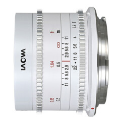 Laowa 9mm T2.9 Zero-D Cine Lens White - Canon RF