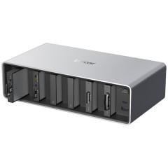 Lexar Workflow PRO 6 Bay Module with Thunderbolt 4 uplink (compatible with Workflow readers and SSD drives)